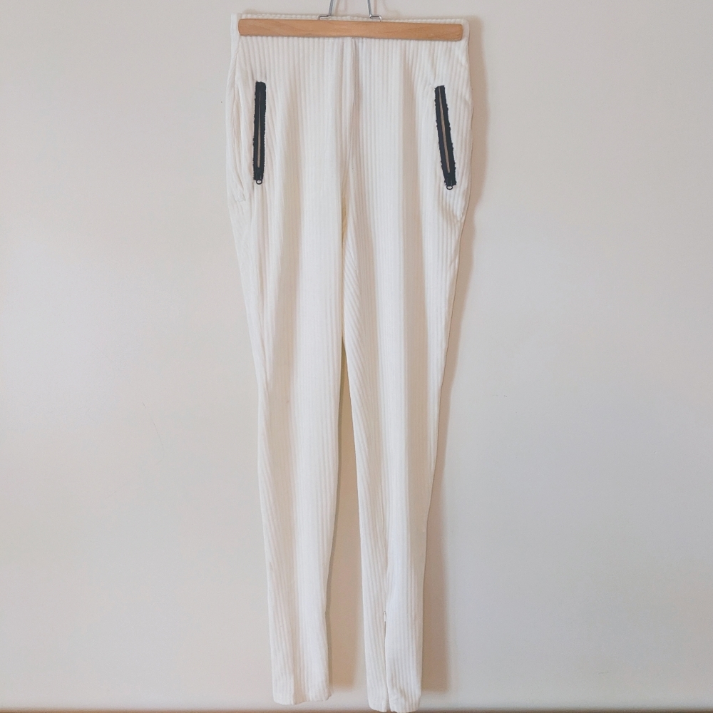 NWT - Juicy Couture White Velour Sweatpants